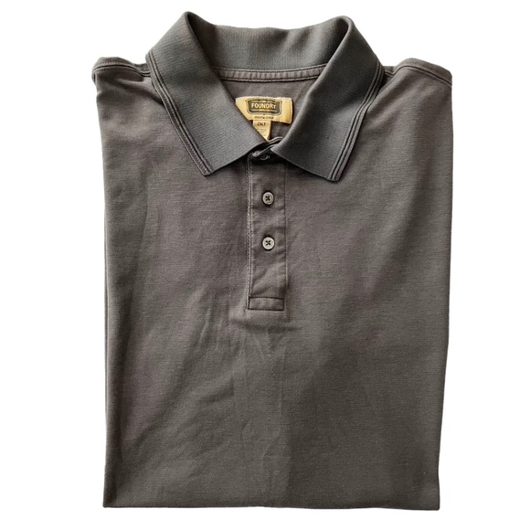 The Foundry Big & Tall Supply Co. Men's Big & Tall Quick-Dri Polo Shirt SIZE 2XL - Picture 3 of 11